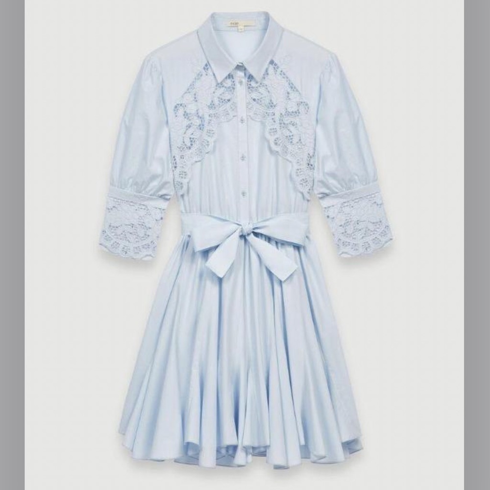 Maje Rebella Shirt Dress